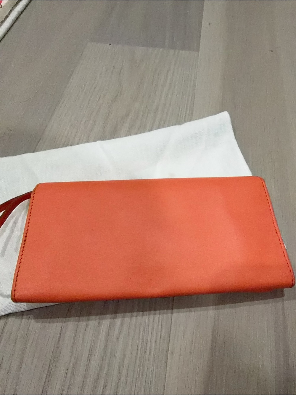 Chloé Coral Leather Bow Continental Wallet🍑 - Picture 4 of 4